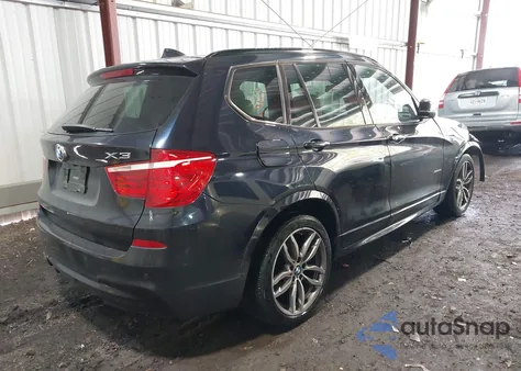 2015 BMW X3 xDrive35I z USA, uszkodzony, nr VIN 5UXWX7C54F0K33795